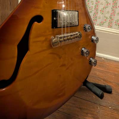 2016 PRS S2 Singlecut Semi-Hollow w/SKB waterproof case image 2