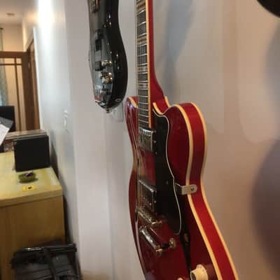 Hofner Verythin CT 2012 Cherry with Case image 13