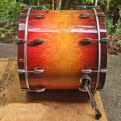 Pearl Masters MCX 2008 - Quilted Bubinga Sunburst image 2