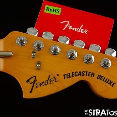 Fender AV II American Vintage 1975 Tele Deluxe NECK & TUNERS Telecaster Maple image 1
