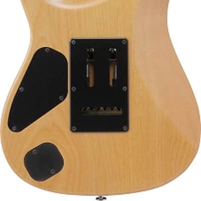 Ibanez TQM2 CUF Tom Quayle Signature Electric Guitar. Flat Charcoal Black Burst with Case image 4