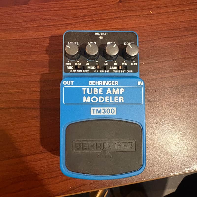 Behringer TM300 Tube Amp Modeler Pedal 2010s - Standard image 1