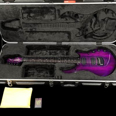 2018 Ernie Ball Musicman John Petrucci Majesty Monarchy with Piezo ~ Majestic Purple image 11