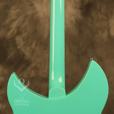 2013 Rickenbacker 330/12S 12-string Sea Green w/Rose Morris sound hole image 19
