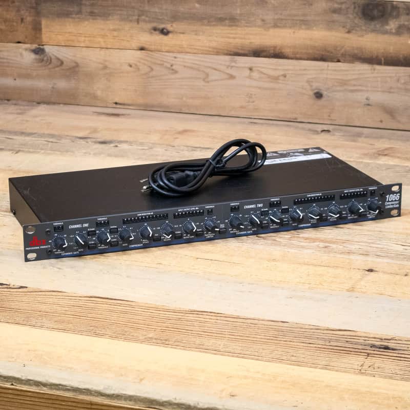 DBX 1066 Stereo Compressor Limiter Gate 2-Channel Dynamics Dual USA U286298 image 1