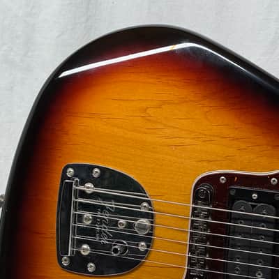 Fender Kurt Cobain Jaguar Guitar with Case 2016 - 3-Color Sunburst / Rosewood fingerboard image 4