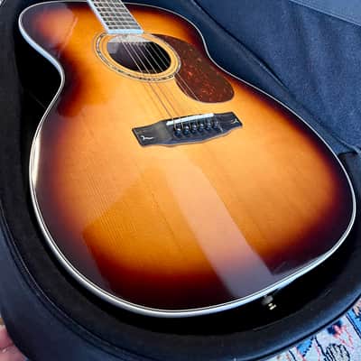 Cort Gold O8 - OM - Mint - Torrified Top - All Solid Pau Ferro Back and Sides image 3
