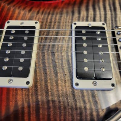 PRS Custom 24 10 Top 2018 - Charcoal Cherry Burst image 22