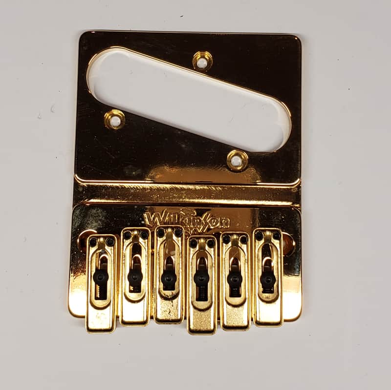 Wilkinson USA Vintage HT-100 Gold  NOS Telecaster Bridge image 1
