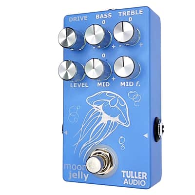 Transparent Overdrive Pedal Versatile! - Tuller Audio Moon Jelly - Boutique Hand Built image 7
