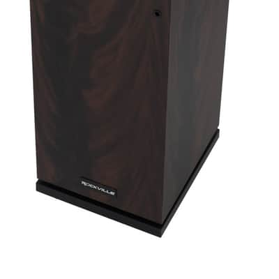 2 Rockville Lux 658 Dark Wood Dual 6.5" 8 Ohm Hi-Fi Tower Speakers+Home Receiver image 9
