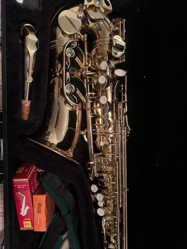 Antigua Winds Alto saxophone with case great shape image 1