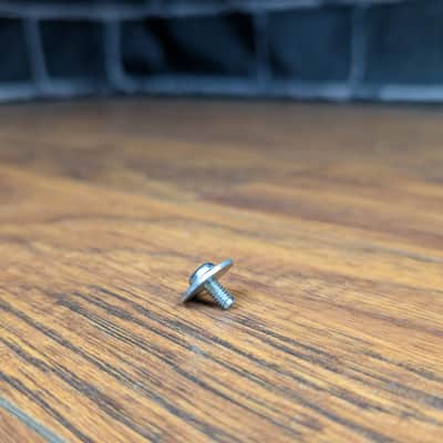 Slingerland Vintage 60s Flat‑Base Hi‑Hat Stand Bottom Wing Nut Screw – Original 1960s Hardware, Classic Nickel Finish, Authentic Era‑Correct Part image 2