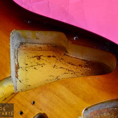 Vintage 1959 - 1960  Fender Stratocaster Project Body PRE-CBS Tone Wood Strat 3lbs 13oz! image 15
