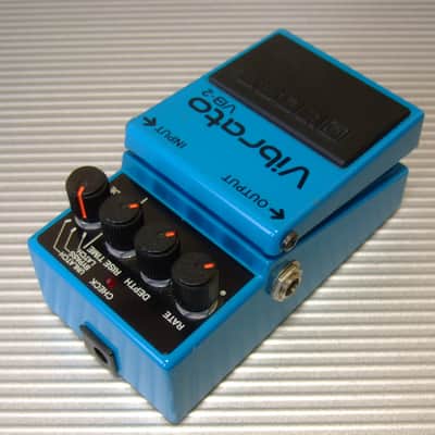 The First Year 1982 Boss VB-2 Vibrato / MIJ Made in Japan (Black Label) image 2