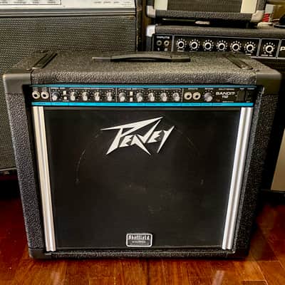 Peavey Bandit 112 “Teal Stripe” Sheffield Equipped 80W 1x12” MINT 1988 image 2