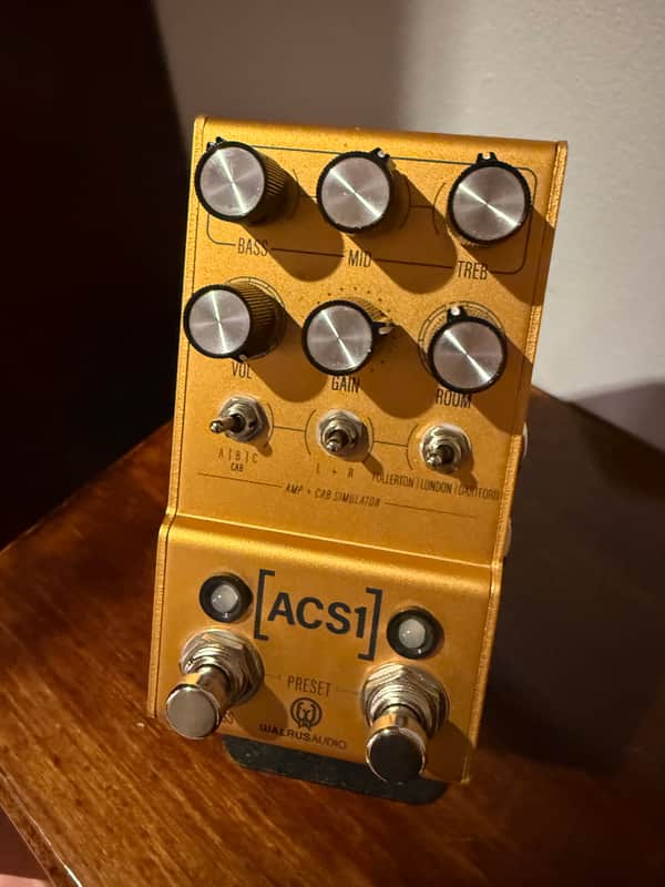 Walrus Audio Mako ACS1 Amp + Cab Simulator 2021 - 2024 - Gold image 1