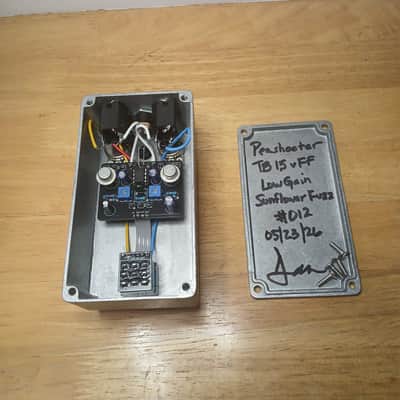 Sunflower Fuzz - TB 1.5 v FF - Low Gain - #012 - NOS Germanium Fuzz Face Pedal w Clean and Bias Controls - Sun Bender image 7