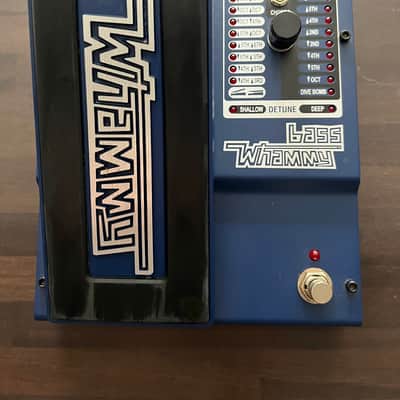 DigiTech Bass Whammy Pitch Shift Pedal 2014 - Present - Blue image 4