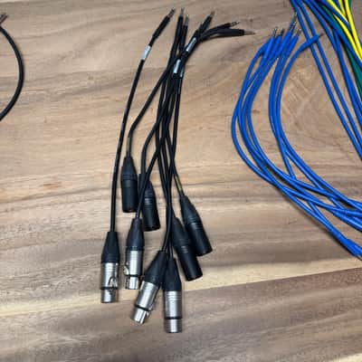 Switchcraft 9625 96-Point TT-DB25 Patchbay Includes Mogami Cables! image 13
