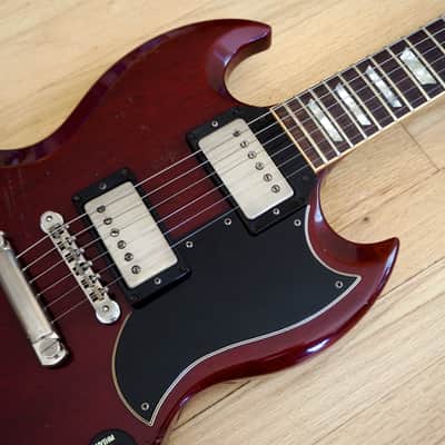 1987 Gibson SG Standard '61 Vintage Reissue Guitar Cherry Tim Shaw PAF w/ohsc image 10