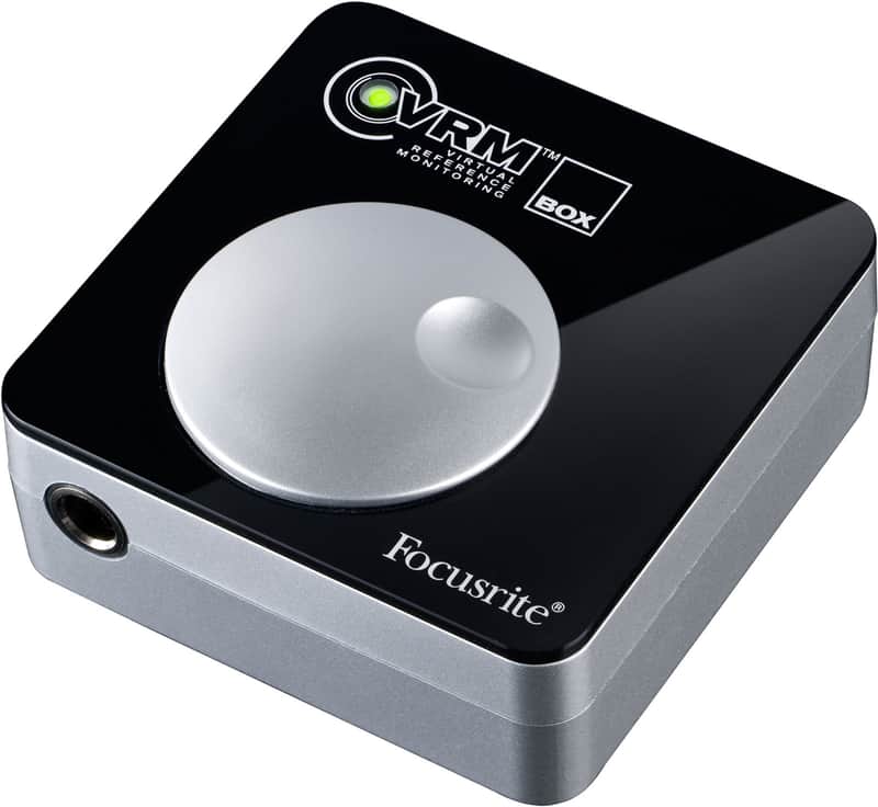 Focusrite VRM Box USB Virtual Reference Monitoring Headphone Amp image 1