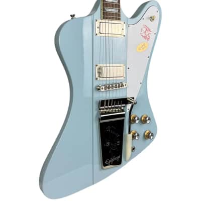 Epiphone 1963 Firebird V Vibrola Maestro 2024 - Frost Blue image 2