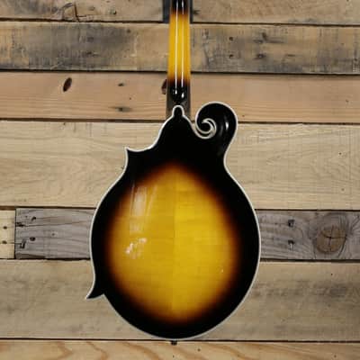 Washburn M3SWK-D-U F Style Mandolin Tobacco Sunburst w/ Case image 5