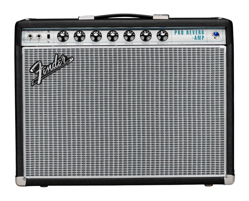 Used Fender '68 Custom Pro Reverb 40-Watt 1x12" Tube Combo Amplifier image 1