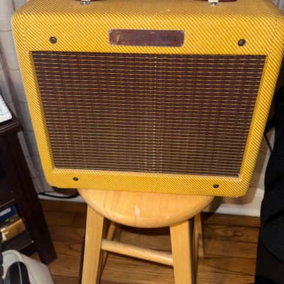 Fender '57 Custom Champ 2-Channel 5-Watt 1x8" Guitar Combo 2016 - Present - Lacquered Tweed image 1