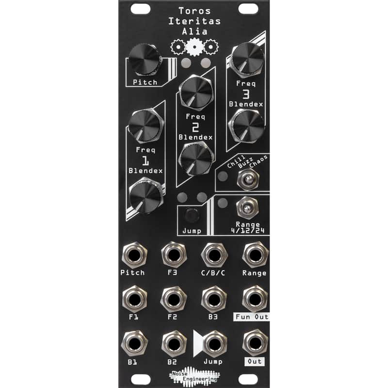 Noise Engineering Toros Iteritas Alia Black - Oscillator Modular Synthesizer image 1
