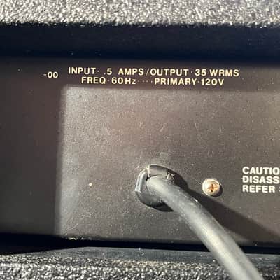 Kustom 1 Lead solid state guitar amplifier 1979-1980 image 7