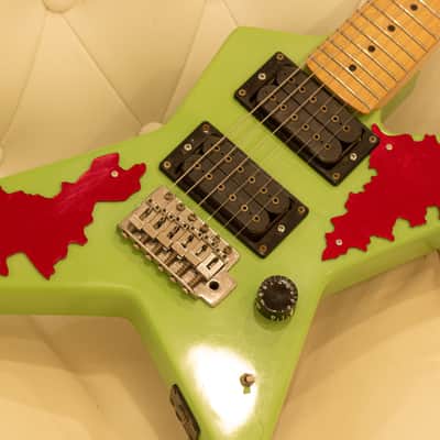 ESP GUITARS Random Star Rare green finish. image 5