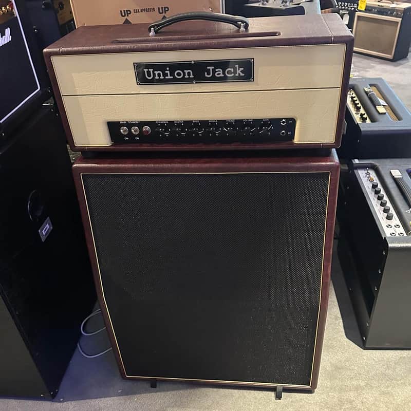 Union Jack Amplification - The JCM Master - Guitar Tube Amp Head w/ Matching 2x12 Cab (Pre-Owned) image 1
