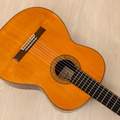 1986 Masaru Kohno Professional-R Vintage Classical Guitar, Spruce & Rosewood w/ Case image 10