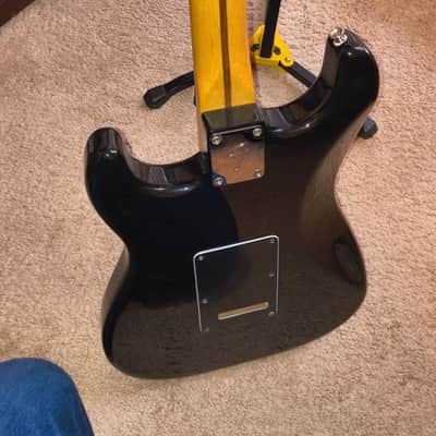 Fender LTD PLAYER STRAT MN BLACK image 3