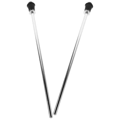 1 pr. 14.5" Length Vintage Style Bass Drum Spurs 3/8" 9.5mm 50s 60s 70s WFL, Rogers, Gretsch, MIJ Pearl, Ludwig, Slingerland, etc. image 3