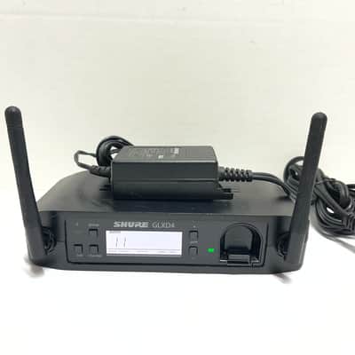 Shure GLXD4=-Z2 GLXD4 Digital Wireless Receiver with Shure PS42US AC Adapter Power Supply for GLXD GLX-D GLXD14 Vocal Mic Guitar Instrument Systems 2400-2483.5MHz image 2