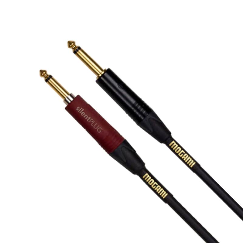 Mogami Gold Silent S-18 1/4" TS Instrument Cable - 18' image 1