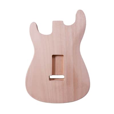 Stratocaster Style Electric Guitar SSS Body, Mahogany image 2