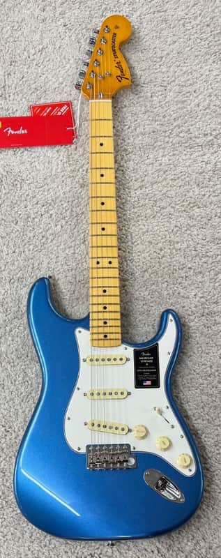 Fender American Vintage II 1973 Lake Placid Blue Stratocaster w/Case - Demo image 1