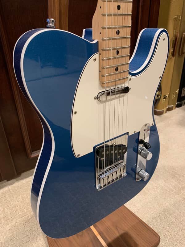 Fender Telecaster Lake Placid Blue with double binding image 1