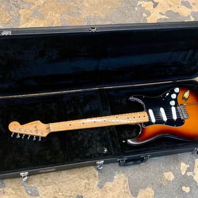Fender Partscaster Strat Plus + Sunburst Finish with case image 15