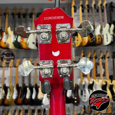 Epiphone   Eb 0 Sg Bass Cherry Repaired Hea DS Tock image 5