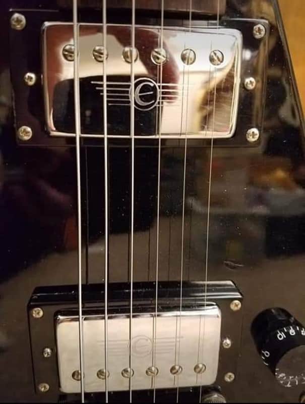 Epiphone Demon VFX 2001 Metallic Black | Reverb