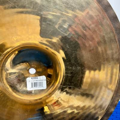 Zildjian 15" A Custom Mastersound Hi-Hat Cymbals (Pair) 2004 - Present - Brilliant - NOS - 1148 Grams Top / 1616 Grams Bottom image 16