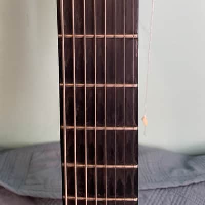 Agile Septor Pro 827 - trans blue neck through ebony fret image 14