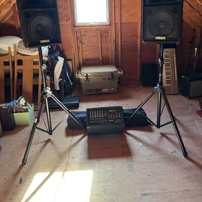 Yamaha EMX 620 Powered Mixer Mid-90s - Black image 1