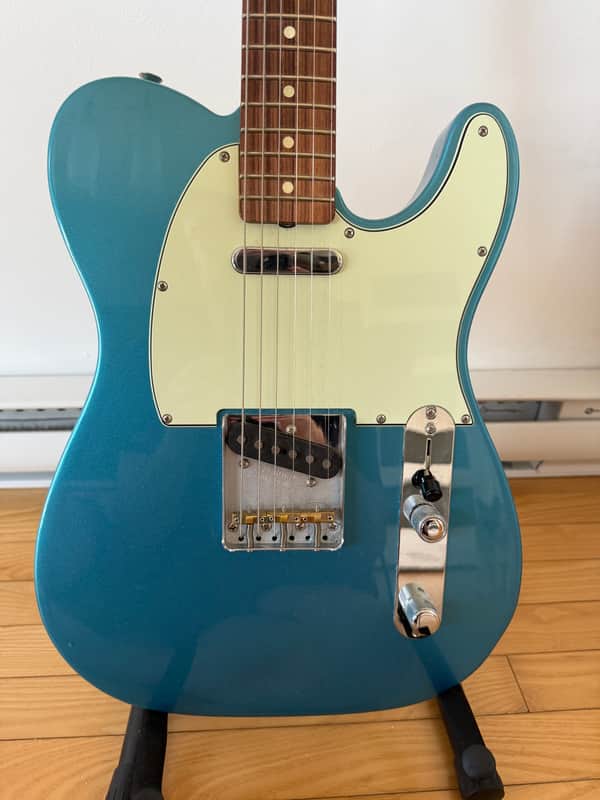 Fender Vintera '60s Telecaster Modified with Pau Ferro Fretboard 2019 - 2023 - Lake Placid Blue image 1