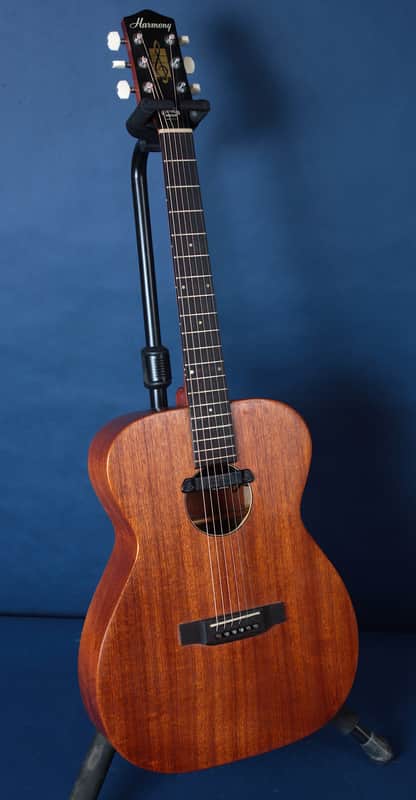 Harmony H165 1958-68 / Solid Mahogany / X-Braced and Electrified! image 1